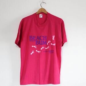 Vintage Ocean Shores Washington Beach Bum T Shirt XL